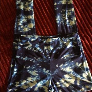 Tie Dye Leggings Med